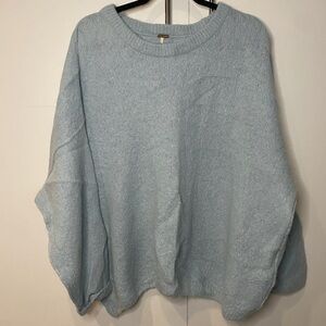 Free People Soft Sky Blue Sweater
